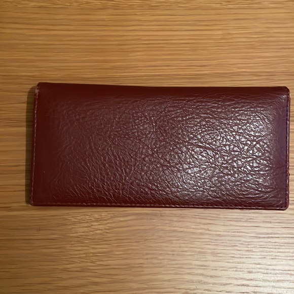 Dark Red Matt & Nat Wallet - Picture 3 of 5